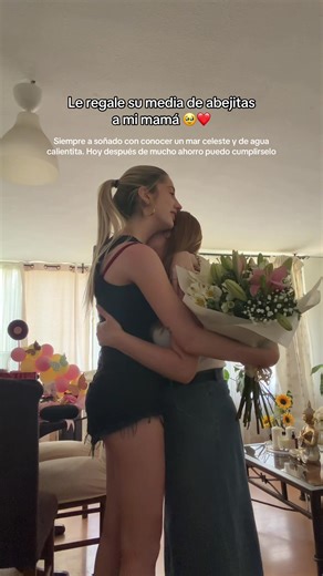 Cumpleaños especial para mamá con sueños cumplidos