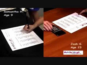 Abacus versus Calculator