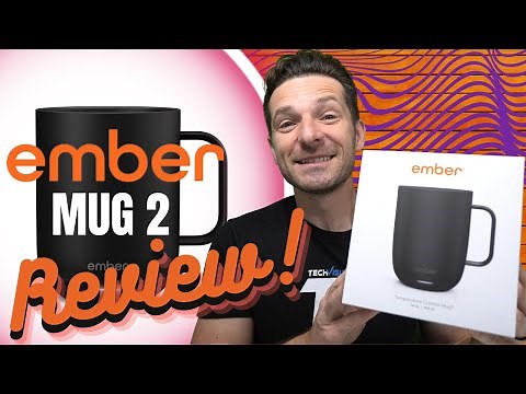 Ember Mug 2 Unboxing Setup Review | Tech + Coffee Temperature Controlled Mug