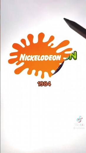 Evolution of the Nickelodeon logo - ‪@TylieTok‬