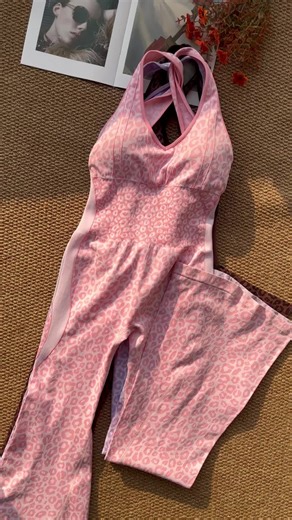 Women's Leopard Print Flared Workout Bodysuit | Sexy Cross Twisted Backless High Waist Yoga Jumpsuit #leopardjumpsuit #sportybodysuit #flaredjumpsuit #backlessactivewear #LeopardPrint #BodysuitGoals #YogaFashion #FlareLeg #BacklessFit #ActivewearStyle #SexyWorkout #BodyconFit #OOTD #GymToStreet #yogajumpsuit #fitnessoutfit #athleisurestyle #boldfashion #streetwear #OOTDinspo #comfystyle #wildvibes #sexyactivewear #LeopardLove #YogaVibes #jumpsuit #jumpsuitoutfit #viraljumpsuit #jumpsuitoutfit #o