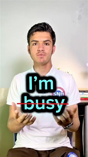 Stop Saying “I’m Busy”! 5 Smarter Ways to Say It in English