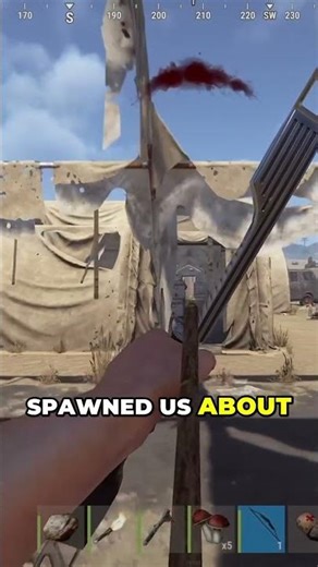 Rust: Dad & Sons | We set up a private Rust server with zombies! Day 1 recap! #shorts #rust