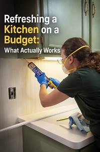 Refreshing a kitchen on a budget: What actually works