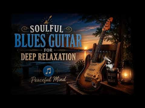 🎸 Soulful Blues Guitar for Deep Relaxation 🎵 Peaceful Mind
