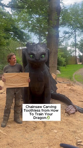 Celebrating Toothless: Epic Sculpture from HTTYD