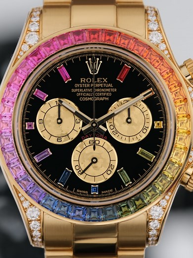 Rolex Daytona Rainbow: The Ultimate Timepiece Flex