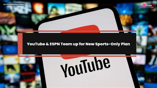 YouTube & ESPN Team up for New Sports-Only Plan