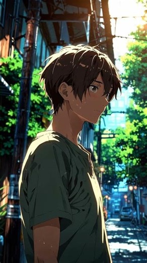 Calm Anime Rain Ambient for Quiet Thoughts #anime #bgm #rain #calmmusic