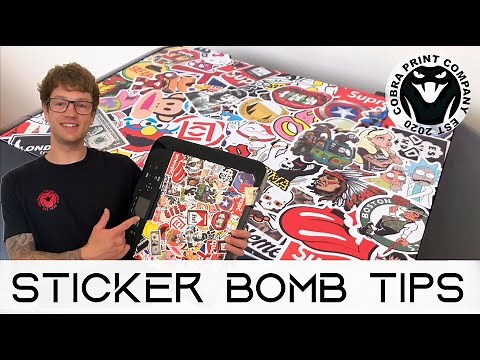 Sticker bomb tips (how to guide)