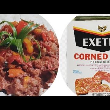 corned beef recipe/how to prepare canned beef/spicy corned beef recipe/budget meal
