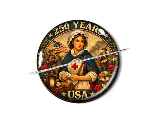 Nurse Needle Minder, Cross Stitch, Embroidery, Diamond Painting, USA Birthday, Nurse - Etsy