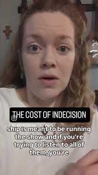 The Cost of Indecision