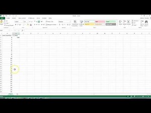 Entering a Recursive Sequence in Excel
