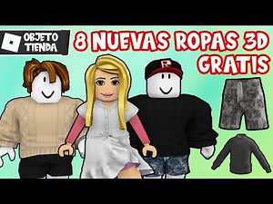 CÓMO CONSEGUIR SHORTS, VESTIDOS y SWEATERS 3D *GRATIS* en ROBLOX
