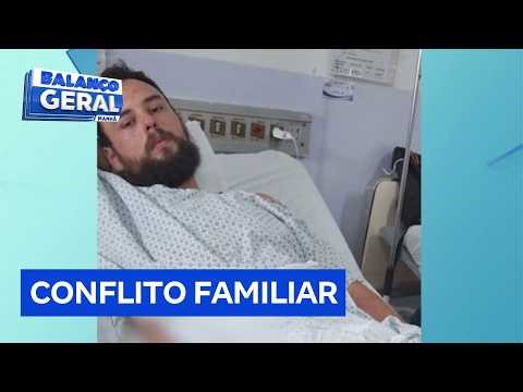 Man tries to defend his pregnant sister and is run over by his brother-in-law in Osasco.