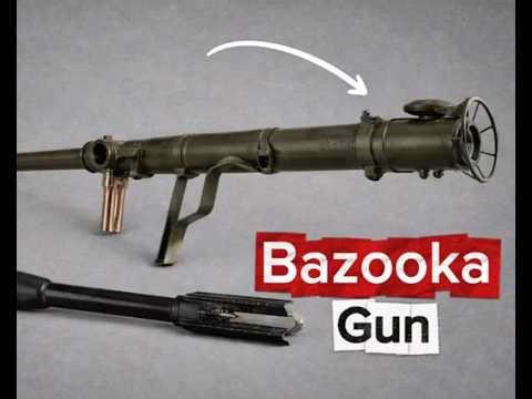 Bazooka – The shoulder-fired anti-tank weapon that changed the battlefield in World War II!