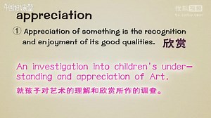 高中英语教学视频：appreciation
