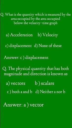 MCQ for class 9 science chapter 8 motion|| Class 9 physics ||Important mcq of motion