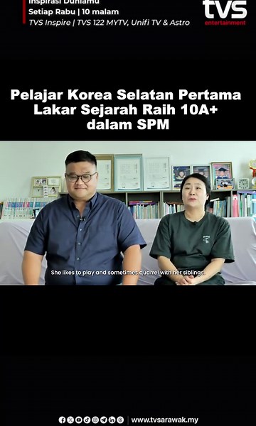 Pelajar Korea Raih 10A SPM 2025 di Miri