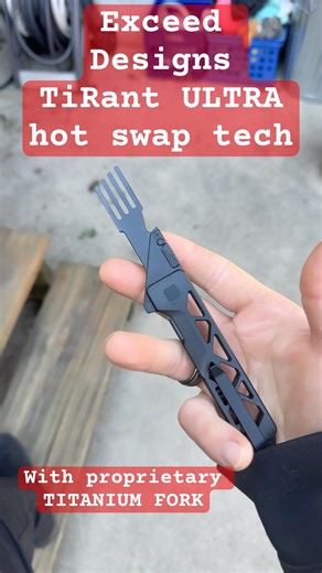 Exceed designs TiRant ultra w/ titanium fork MOD ‪@exceeddesigns‬