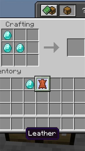 minecraft craft me Diamond horse armor #minecraft #shorts #youtube