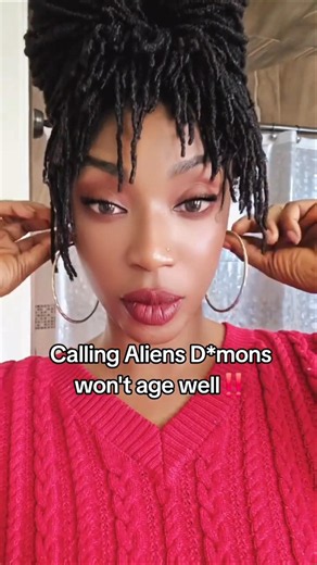 Calling Aliens D*mons won't age well‼️