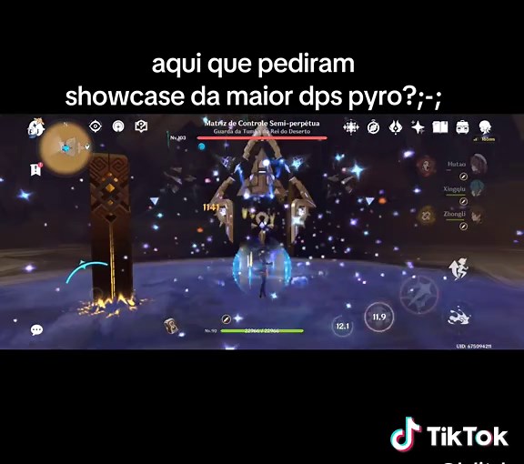 Genshin Impact Pyro DPS Showcase