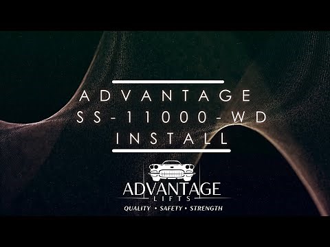 Advantage SS-11000-WD Installation