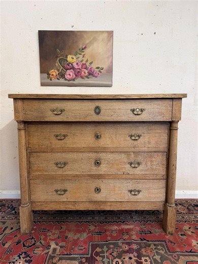 French Raw Oak Napoleonic Commode/chest of Drawers Circa 1830 - Etsy