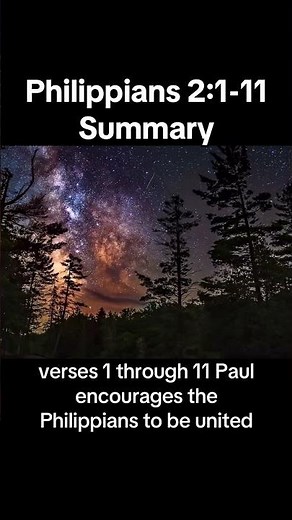 Philippians 2:1-11 Summary #christian #biblestudy #dailydevotional #philippians2