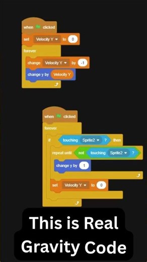 Fix Scratch Gravity Like A Pro #programminglanguagetutorial