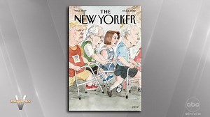 76K views · 2.3K reactions | MAG COVER DEPICTS POLITICAL LEADERS WITH WALKERS: #TheView co-hosts discuss how much age should be a part of the conversation after the latest 'New Yorker' cover features Pres. Biden, former Pres. Trump, Rep. Pelosi and Sen. McConnell with walkers. abcn.ws/2RiH3wd | The View | Facebook