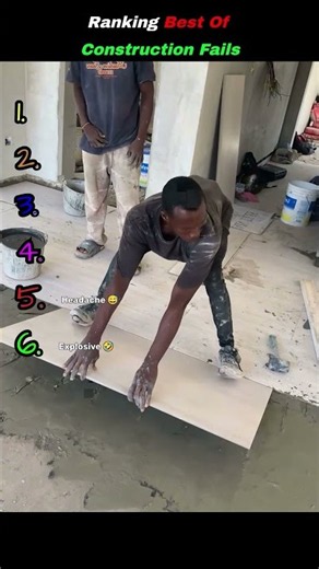Ranking Best Of Construction Fails 😭😭
