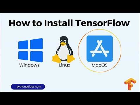 Install TensorFlow on MacOS | How to Install TensorFlow on MacOS | Install TensorFlow Latest Version