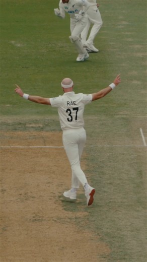 BLACKCAPS on Instagram: "Tools down, headband off. The 10th wicket, courtesy of Michael Rae. #NZvWIN"