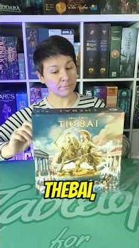 Thebai Board Game Coming Soon, First Look! #boardgameshorts