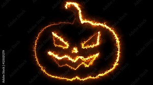 Halloween Pumpkin Loop. You can use it as a background, compositing element for your VFX shots or simply place it on top of your graphics or footage and use one of the blending modes. Enjoy!