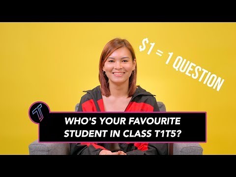 "My Favourite Student in Class T1T5" - Amander Liew