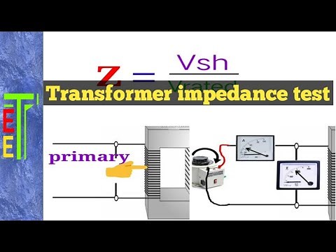 Transformer impedance test