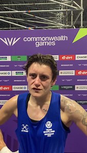 SCOTLAND’S Megan Reid speaks to Boxing Scotland after losing a unanimous decision to England’s Gemma Richardson in their 60kg Round of 16 contest at the 2022 Commonwealth Games. #TeamScotland #B2022 | Boxing Scotland
