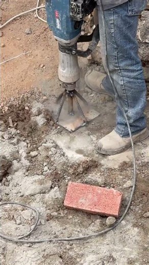 DIY Soil Compactor | Jackhammer Modification