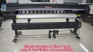 Vinyl Sticker Flex Banner Plotter Inkjet Printers Eco Solvent Printer XP600 I3200 Printheads Multicolor Canvas Printing Machine