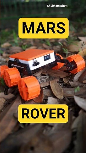 ESP32 Mars Rover inspired by NASA