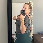 BARSDAR Drawstring Ponytail Extensions - 16 Inch Short Straight Drawstring Ponytail Hair Extensions for Women, Soft Synthetic Clip in Pony Tails Hairpieces - Brown with Highlights