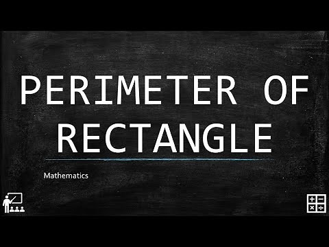 PERIMETER OF RECTANGLE | Mathematics Grade 4