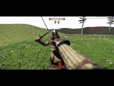 Short-sword shield chain attack animation from Kingdom Come: Deliverance 2