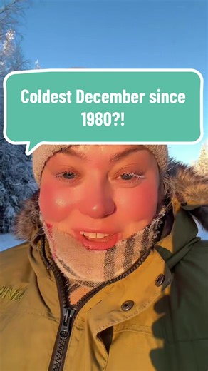 Coldest December on Record Since 1980