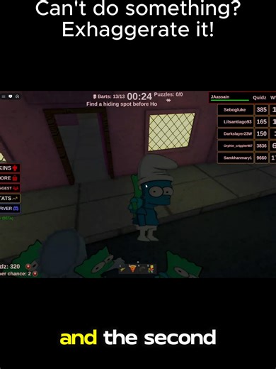 Don't hide from your limitations, exaggerate them ! Can't animate? Then have everyone move in a pose. Bad at modelling? Use simple shapes and make that a core theme of the game. Any other examples? #gamedevelopment #robloxdeveloper #indiegamedev