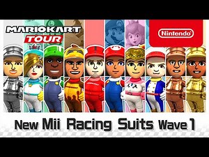Mario Kart Tour - Mii Racing Suits Wave 1